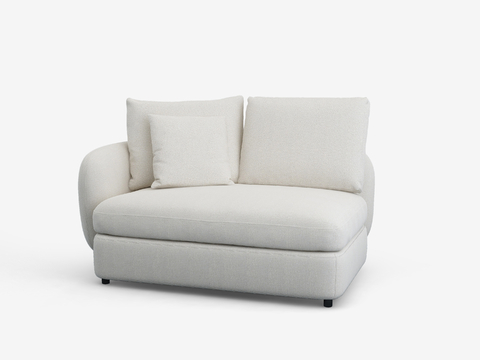 Megaomei modern left armrest double sofa