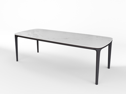 Megaomei Modern Long Table Dining Table