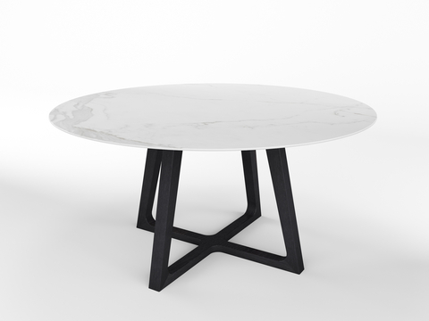 Megaomi Modern Round Dining Table