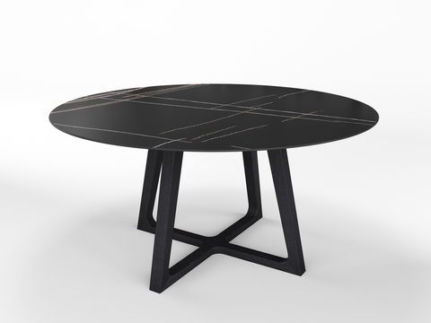 Megaomi Modern Round Dining Table