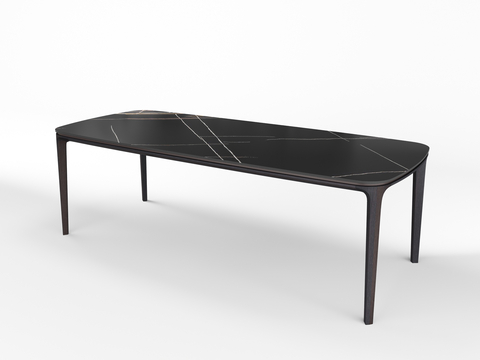 Megaomei Modern Long Table Dining Table