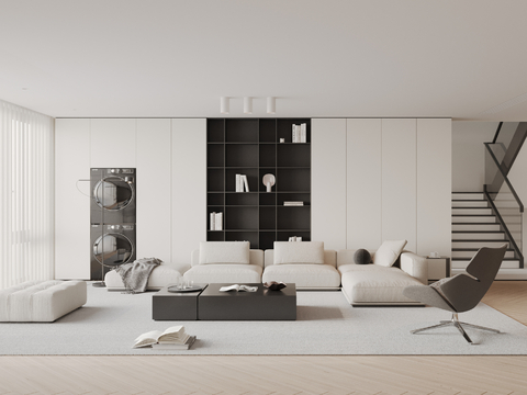 Modern Minimalist Living Room