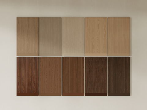 Modern wood veneer siding