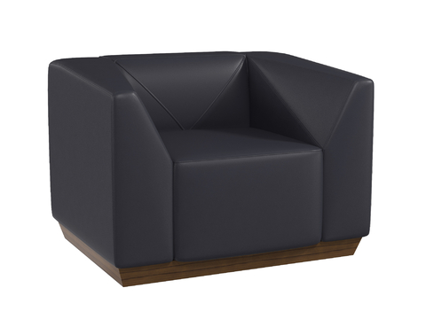 Guanchen Modern Single Sofa