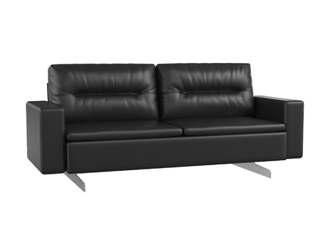 Guanchen modern double sofa