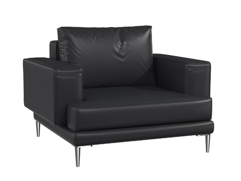 Guanchen Modern Single Sofa