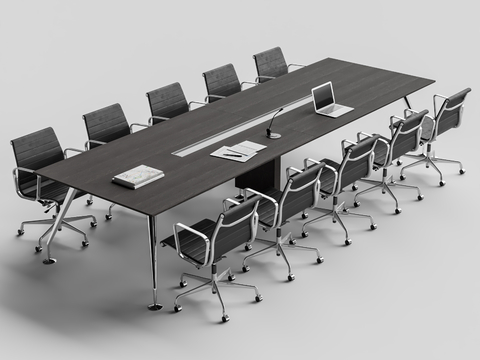 Modern Conference Table Training Table and Chair