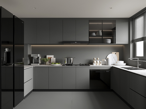 Gray Style Kitchen