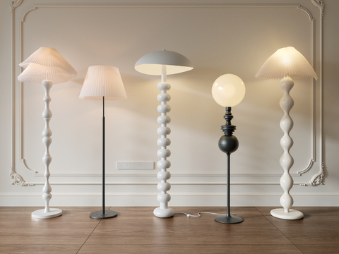 French floor lamp