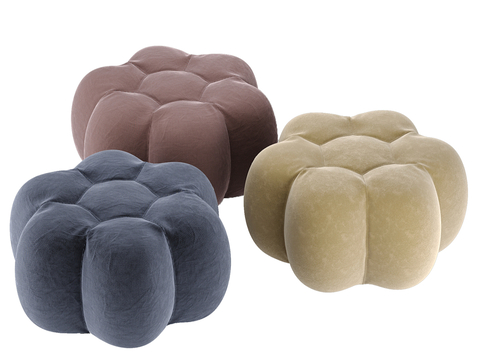 Modern sofa stool flower sofa cushion