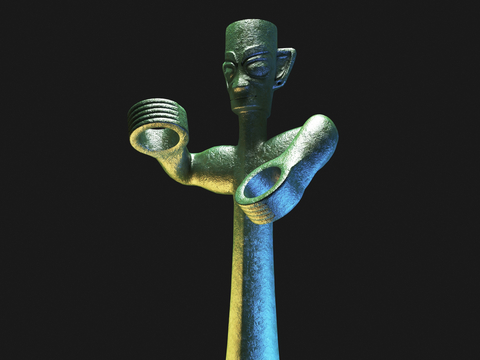 Sanxingdui Sculpture Antique