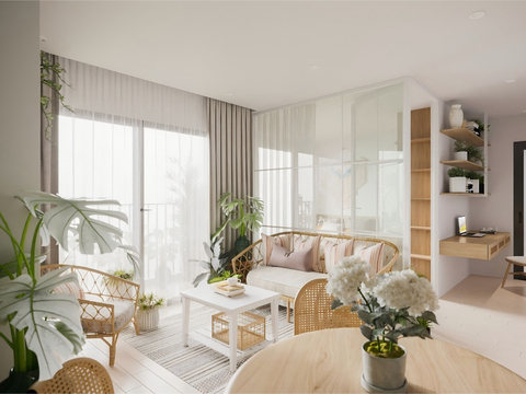 Nordic Apartment DiningRoom