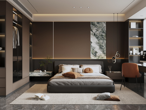 Italian Style Master Bedroom