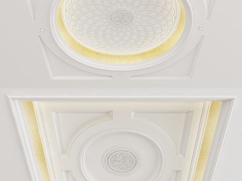 European-style ceiling