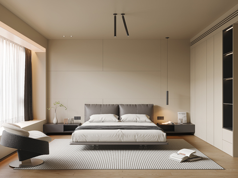 Modern Minimalist Bedroom Master Bedroom