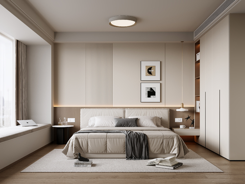 Modern Minimalist Home Bedroom Master Bedroom