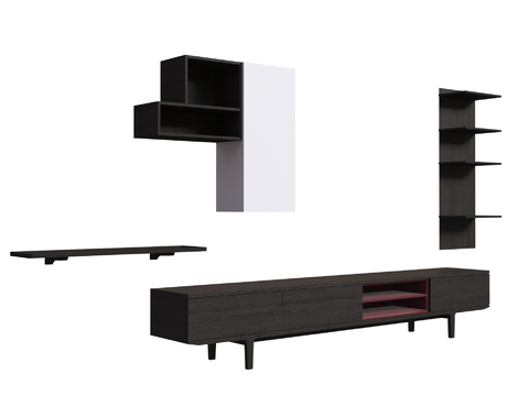 Suting CY TV Cabinet Wall Cabinet