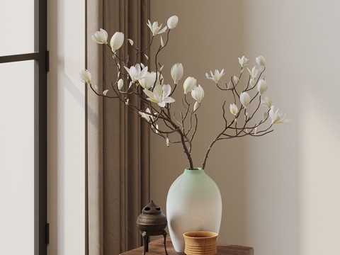 New Chinese Flower Orchid Vase