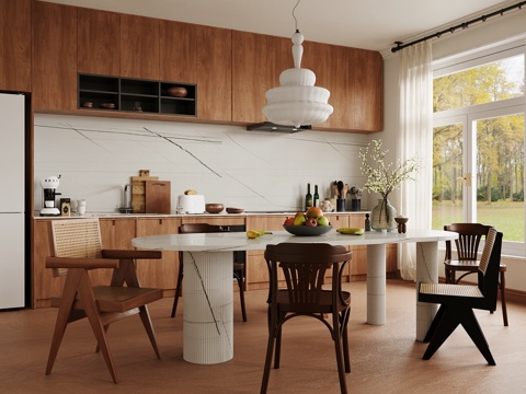 Mid-century Style DiningRoom