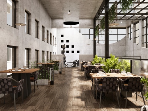 Industrial style tea DiningRoom