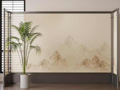 Neo-Chinese Style screen