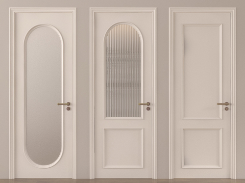 Single door, room door, kitchen and bathroom door