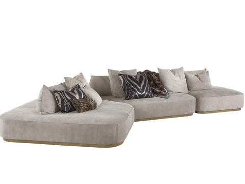 roberto cavalli Baltimora stitching sofa