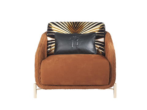 roberto cavalli single sofa