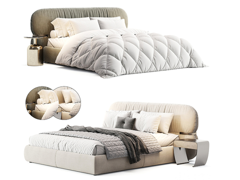 Rugiano modern double bed