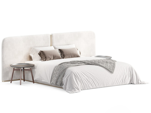 Rugiano modern double bed