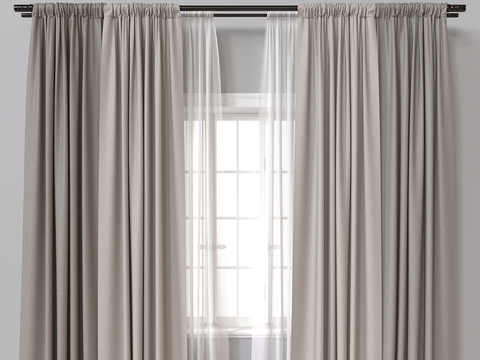 modern fabric curtain gauze curtain