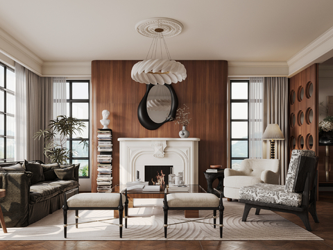 Mid-century Style Living Room