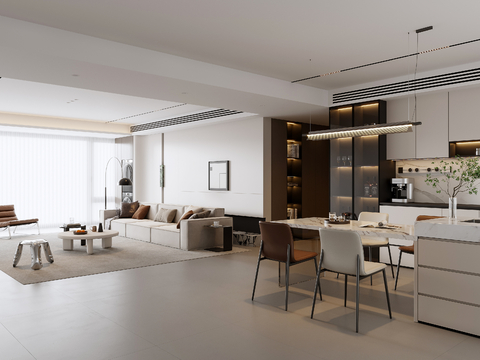 Modern Living&Dining Room