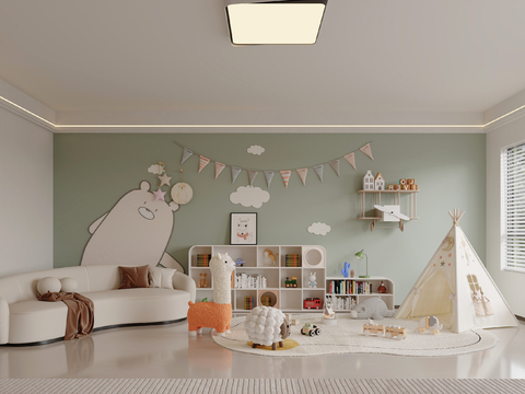 Modern kids Bedroom Double Room
