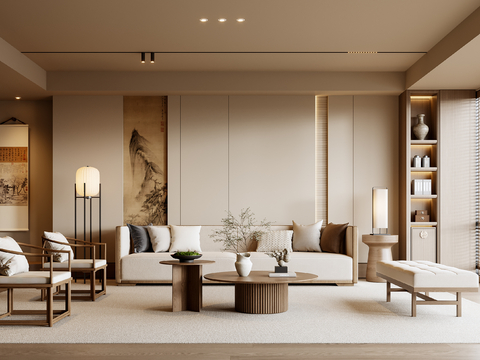 New Chinese Living Room