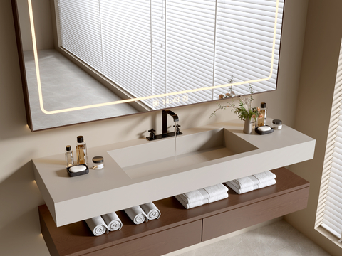 Modern Bathroom Cabinet Bathroom Basin Bathroom Ornaments