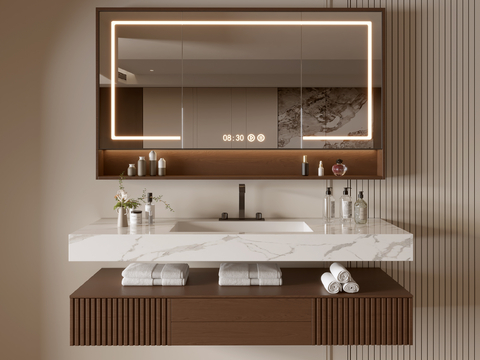 Modern Bathroom Cabinet Bathroom Basin Bathroom Ornaments