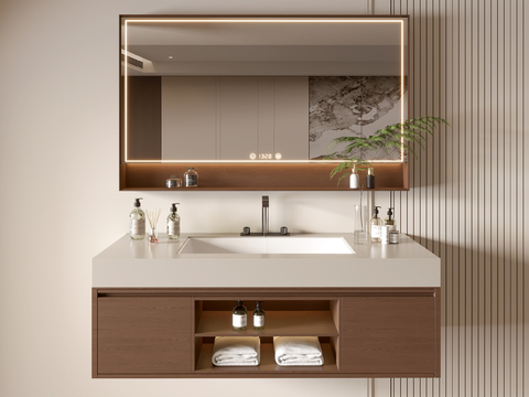 Modern Bathroom Cabinet Bathroom Basin Bathroom Ornaments