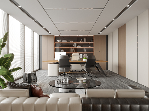 modern chairman's office general manager's office boss's office
