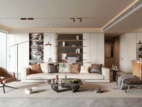 Modern Living&Dining Room
