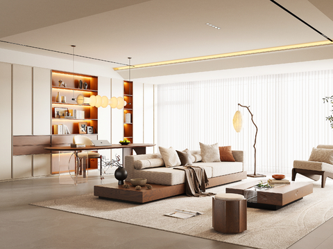 Mid-century Style Living Room