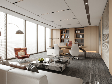 modern chairman's office general manager's office boss's office