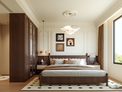 American Retro Bedroom
