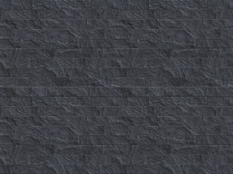 Black concave-convex stone wall gray culture stone concave-convex wall brick