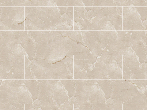 Seamless modern cream beige marble stone geometric stitching patchwork pattern tile floor tile wall tile