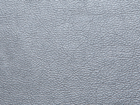 Grey textured leather