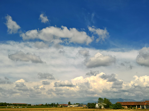 Cloudy sky landscape landscape