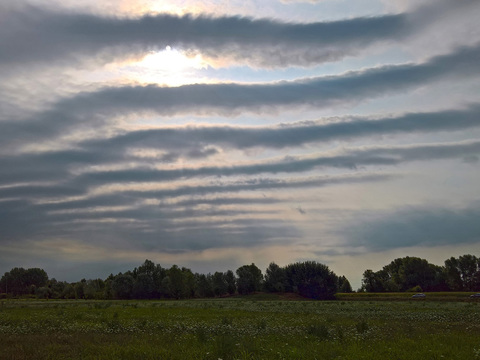 Cloudy sky landscape landscape