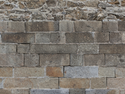 Modern New Chinese Style Other Exterior Wall Brick Grey Old Stone Wall Wall Brick Brick Wall