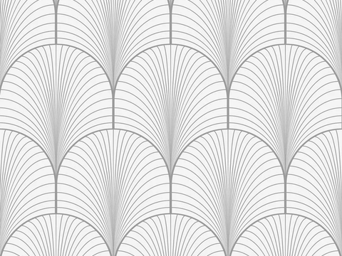 White geometric pattern wallpaper